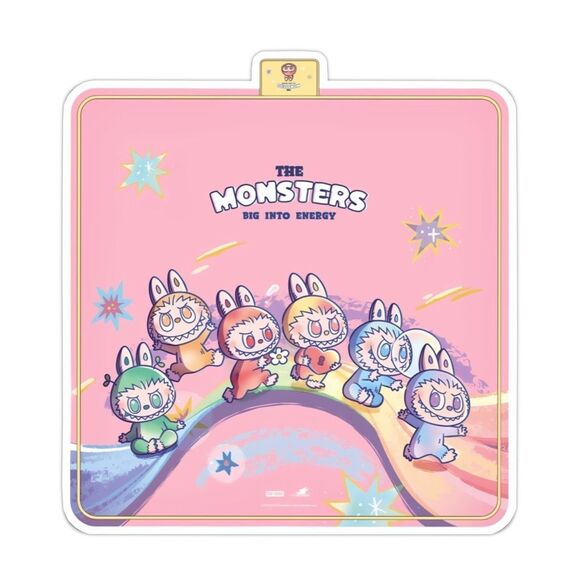 Pop Mart The Monsters Labubu Big Into Energy Blanket Mat - Picture 12 of 16